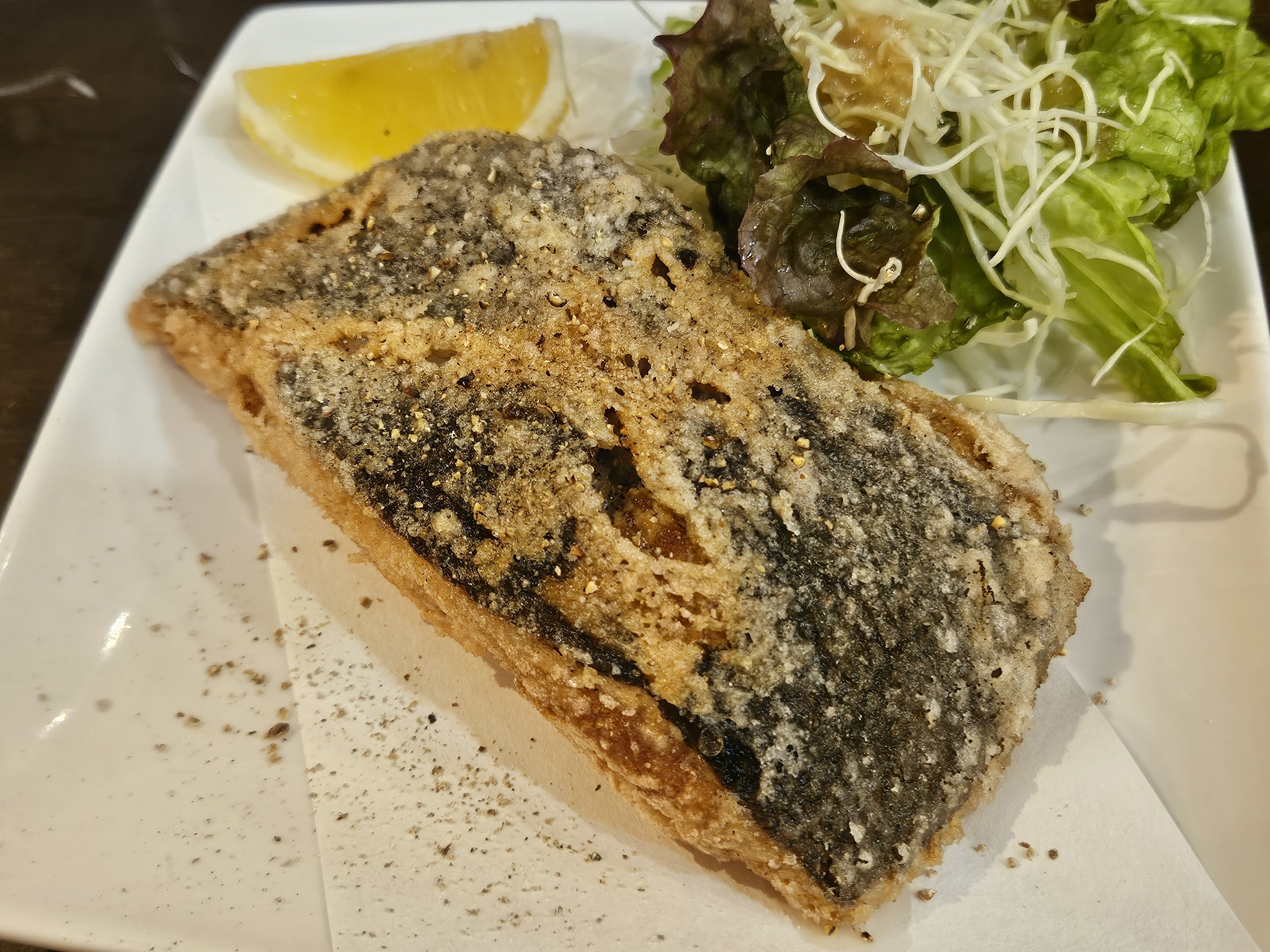 カレイ唐揚げ